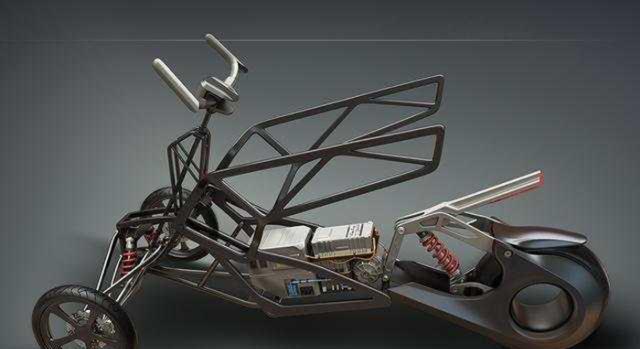 特斯拉推蝴蝶型电动车,每小时200公里,网友:倒三轮也拿来炫耀