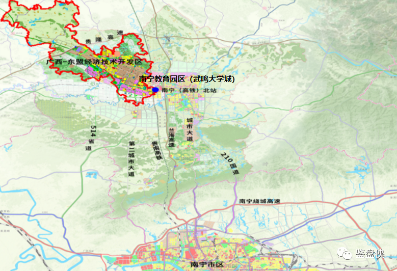 地铁武鸣线没开建,15分钟到南宁的贵南高铁先开通了,时间是