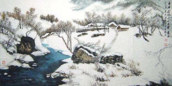 每日好诗词|诗人李家荣《冬日田园杂兴》十五绝