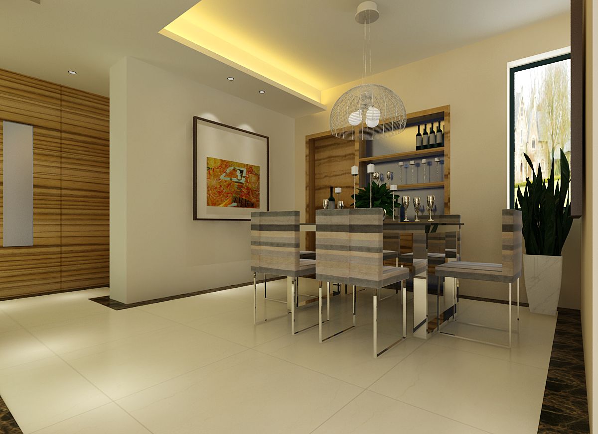 「鹏晨装饰」家天下120平现代简约风格装修效果图