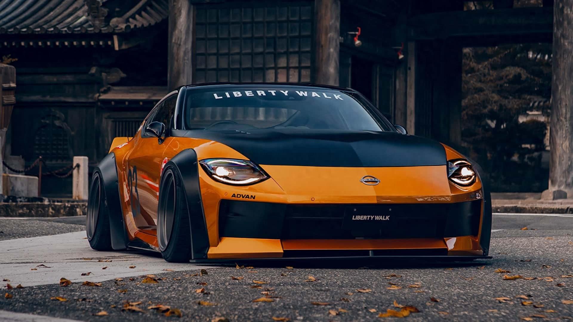 日产z系列跑车一直是jdm车迷心中的神车,如今新一代日产z已经在日本