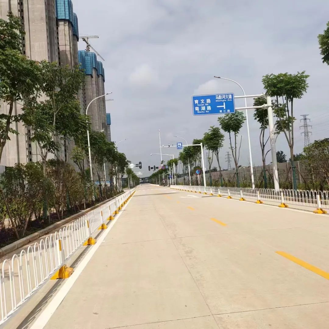 漢南又一條新建道路完工!