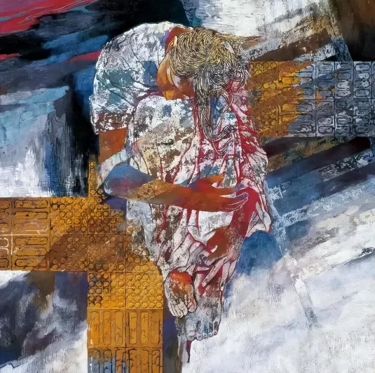 「津门网」郭继英:重彩画的随类赋彩