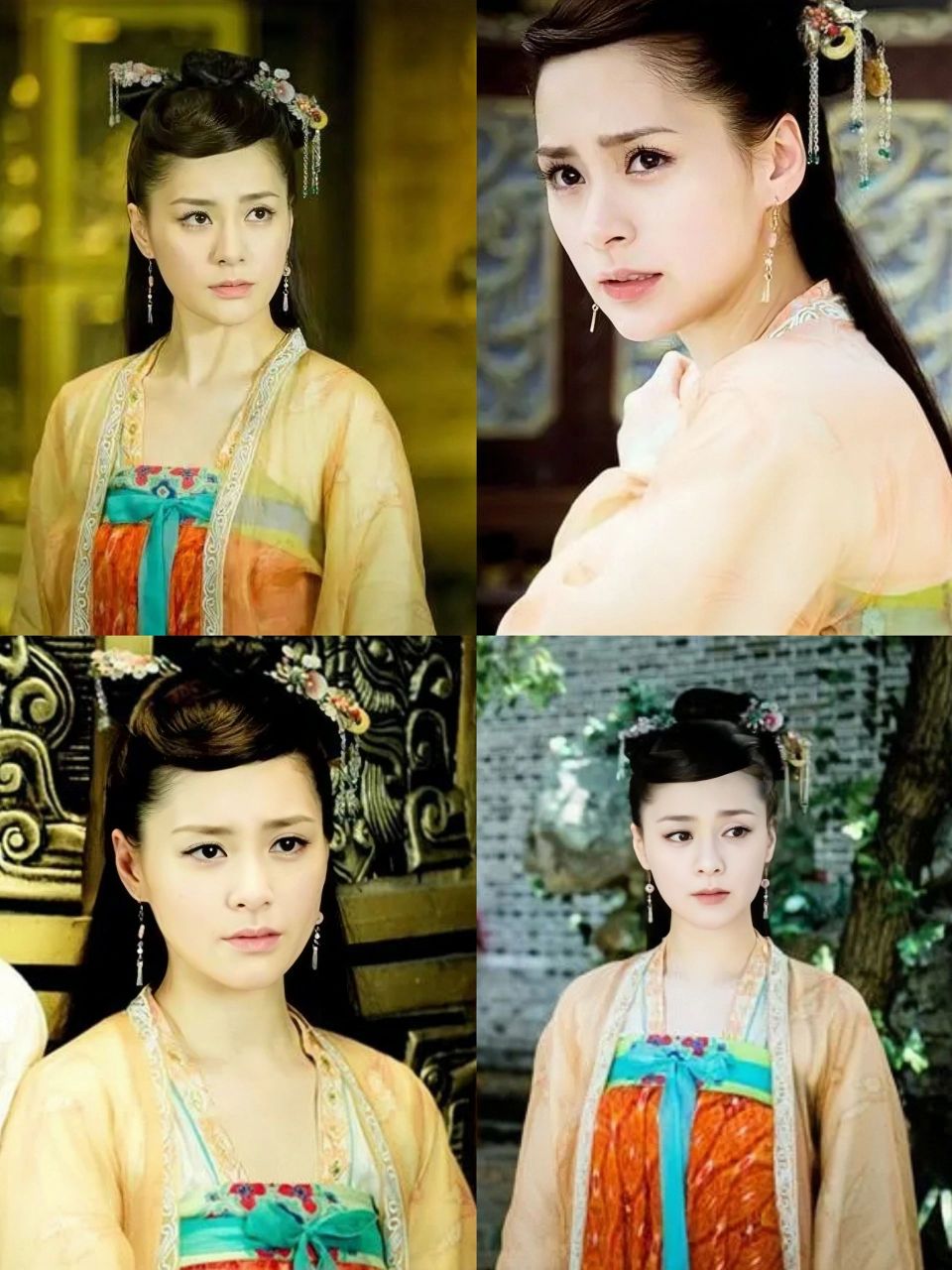 《古剑奇谭》巽芳,方如沁的衣柜 p1-p5:钟欣桐饰演蓬莱公主巽芳.
