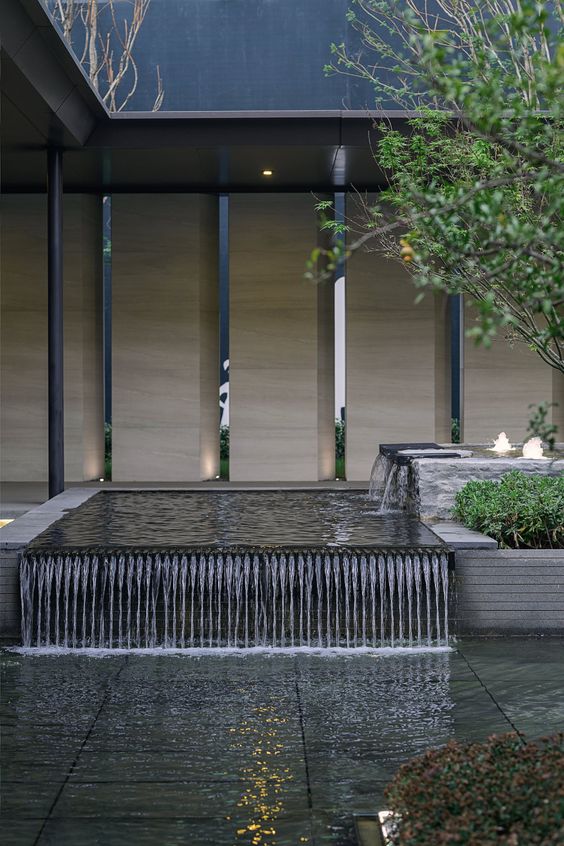 50款精致的庭院水景设计案例,做花园一定用得上