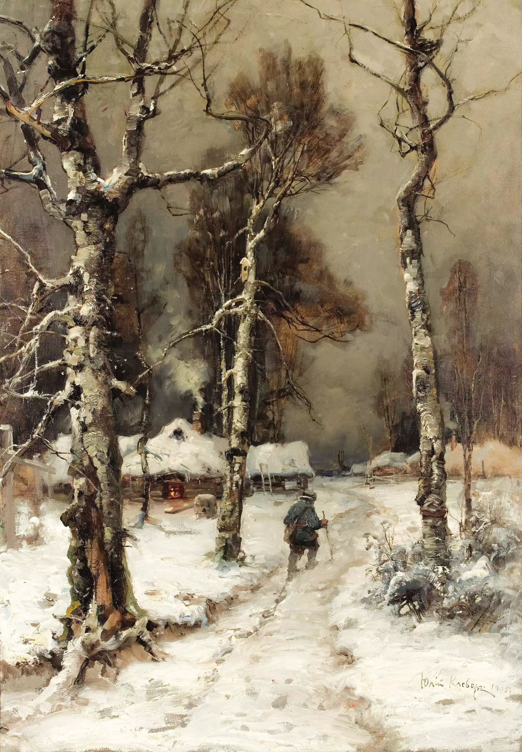 色彩缤纷的风景油画|俄罗斯艺术家尤利·叶维奇·克勒韦·朱利叶斯