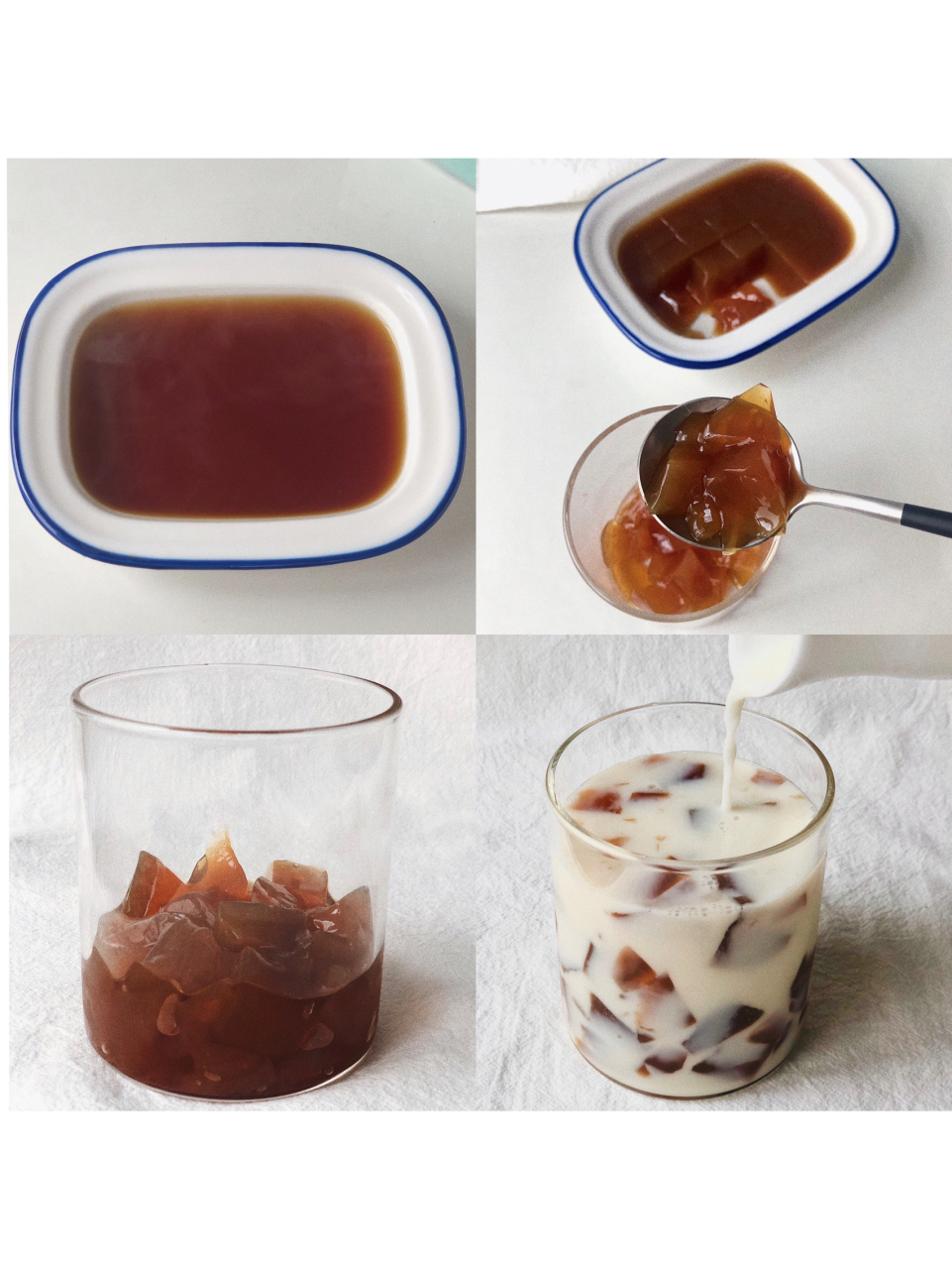 春日必备饮品红茶冻撞奶 冰爽顺滑好好喝|炎炎春日不来一杯冰饮解解暑