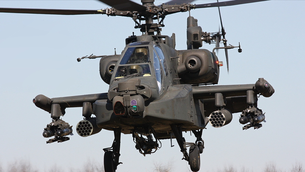世界最强武装直升机:阿帕奇武装直升机