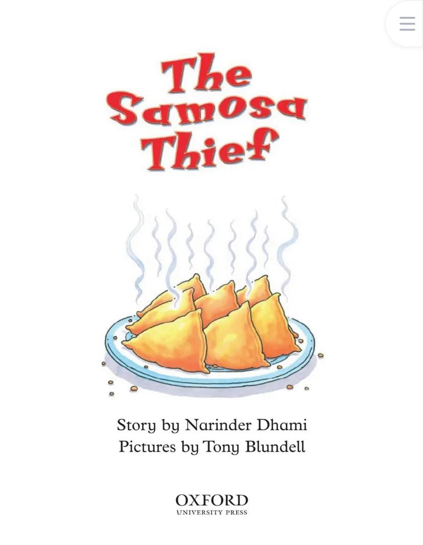 跟孩子一起讀繪本《the samosa thief》偷咖喱角的賊