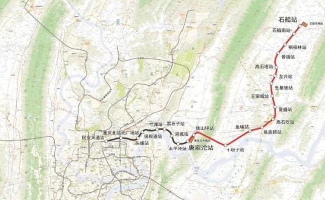 重庆轨道交通4号线神奇之处:编号小,建造时间早,客流量却极少