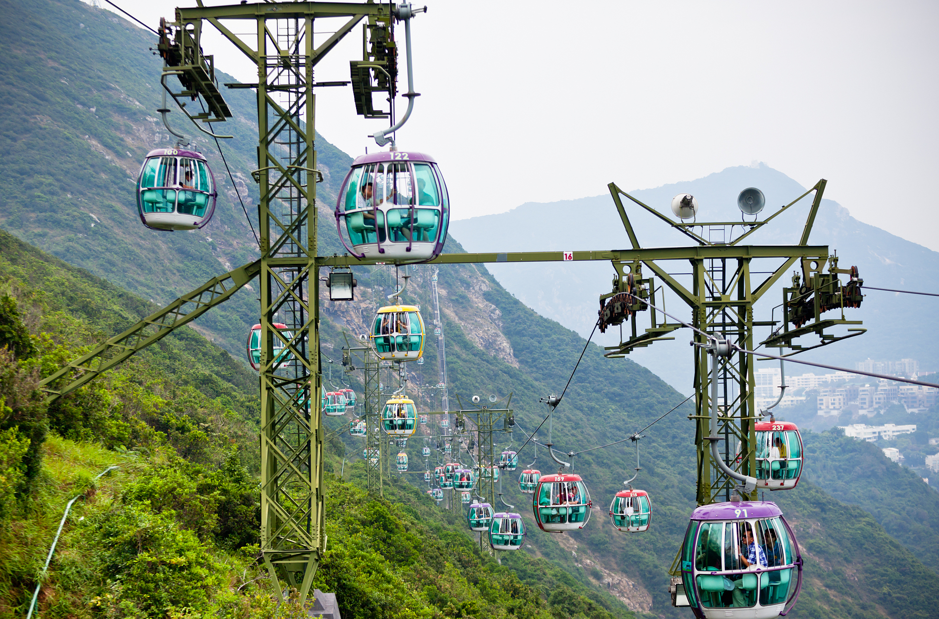 藏在青島的觀光索道,位於中山公園,還可以前往青島觀景臺!