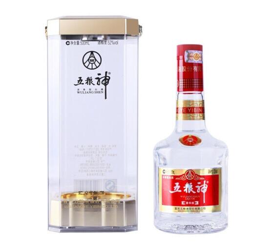 五粮液五粮神52度多少钱一瓶