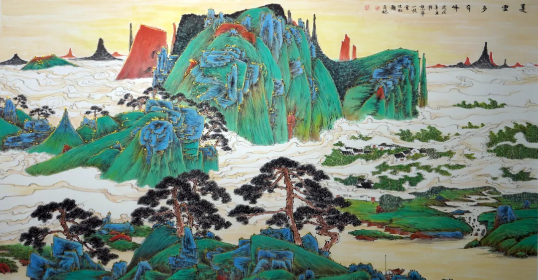 名家风采——胡生旺 · 山水作品鉴赏