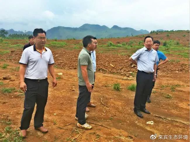 来宾市委常委,忻城县委书记李振品现场督办环保督察交办问题整改工作
