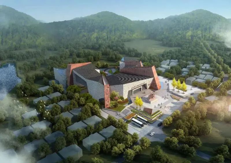 浙江省余姚市浙东红村游客服务中心设计丨宽创国际博物馆设计