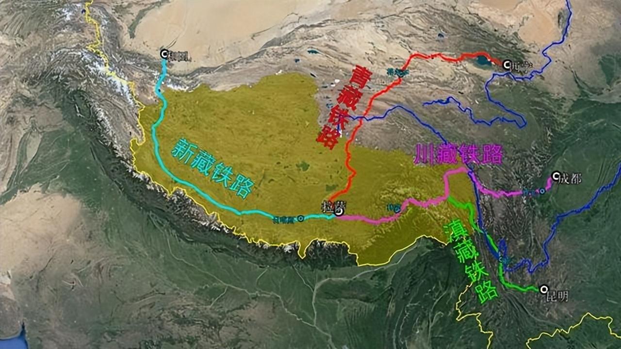 川藏铁路修到哪里了图片