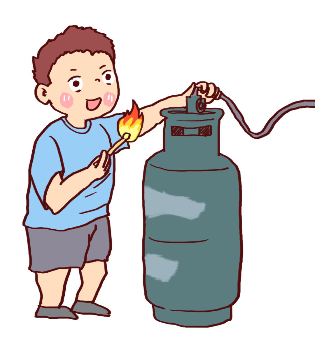 煤气罐简笔画 儿童图片