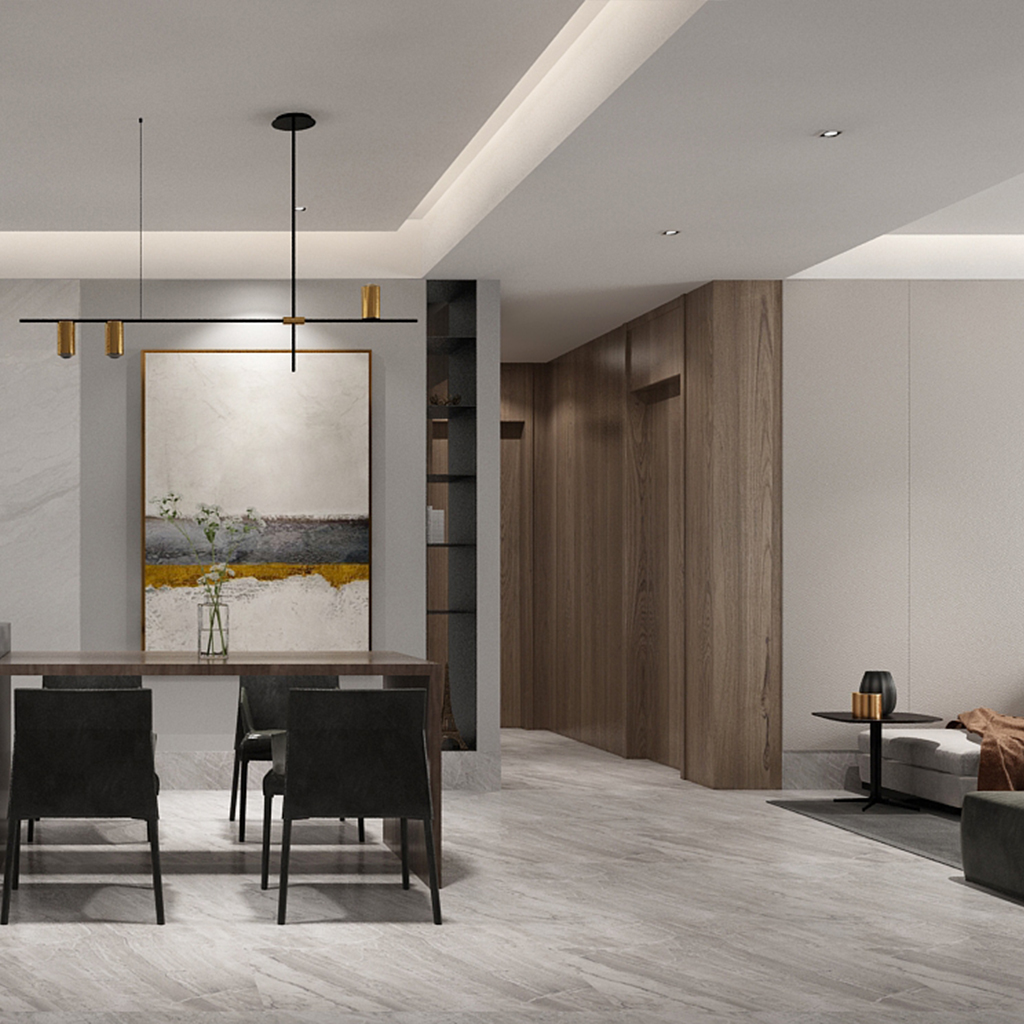 南城首府200平米台式风格平层装修效果图