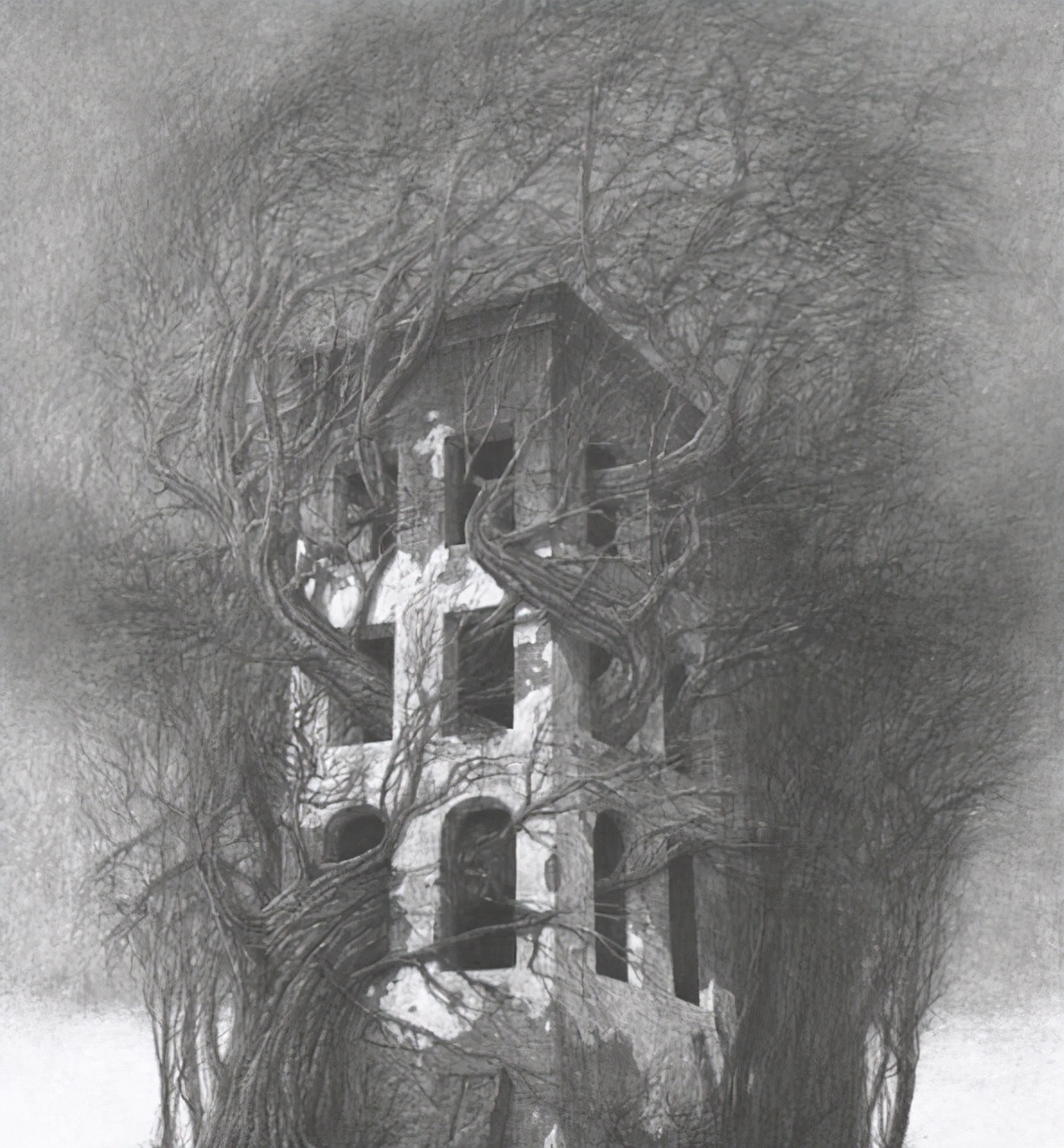 地狱是否存在?波兰画家车祸后变成植物人,苏醒后画出了死亡世界