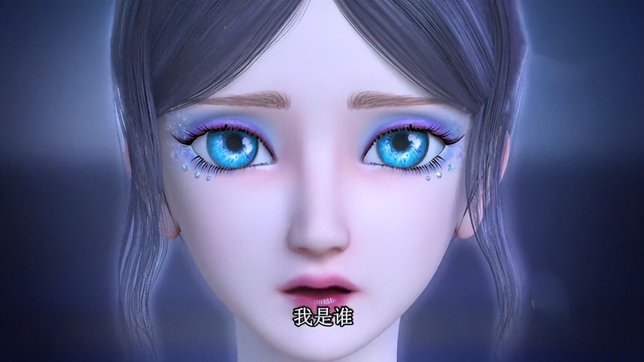 罗丽公主穿上洁白的礼服,圣洁无暇的模样,更胜冰公主的冰清玉洁