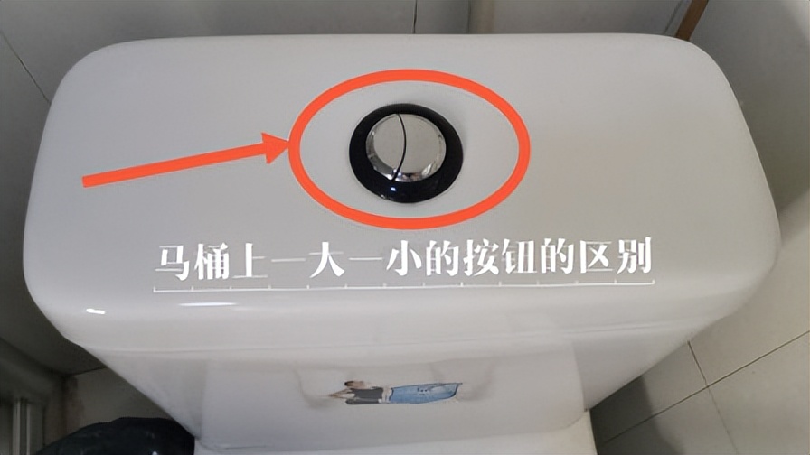 马桶上面一大一小两个按钮有什么用?很多人按错,难怪马桶脏兮兮