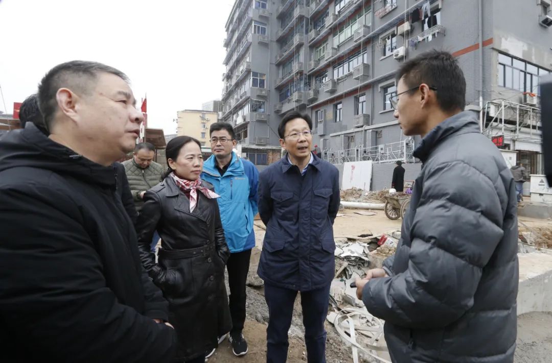 宋铀副市长来区调研象山路道路综合提升改造项目