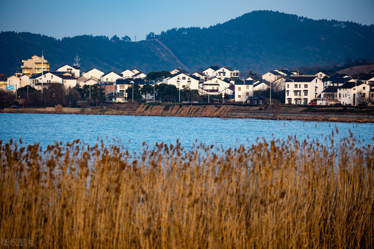 苏州吴中区金庭镇西山岛,素有"太湖绿肺"之称