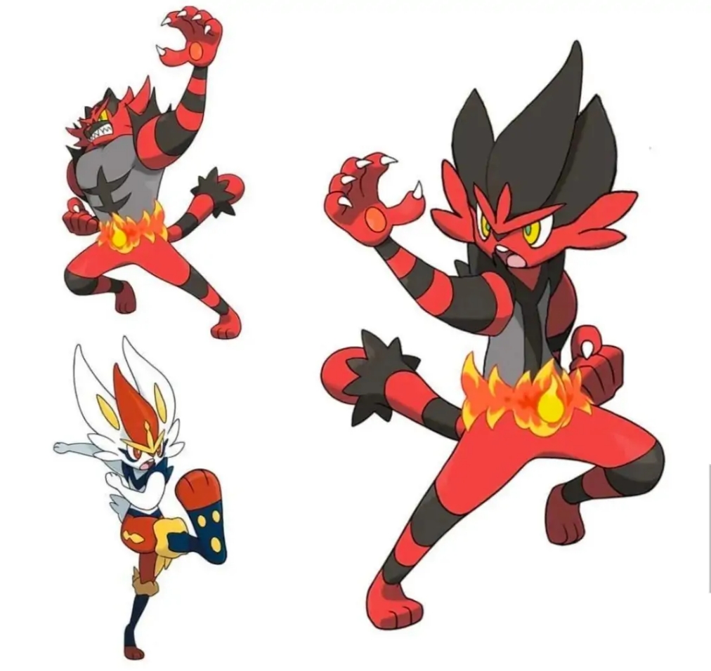 宝可梦融合进化,看起来跟真的一样,老虎加兔子呆萌且霸气