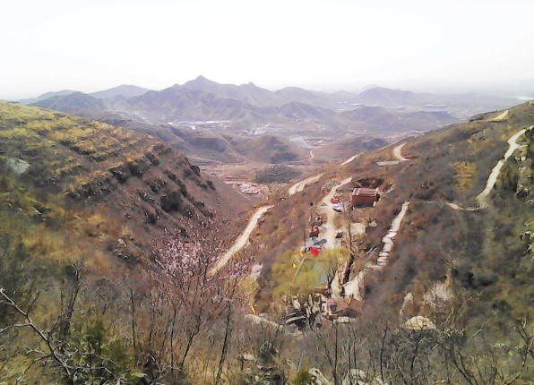 淶水八景之一丨再現釜山晴雲丨靈山伶山文化丨望龍宮山花塔