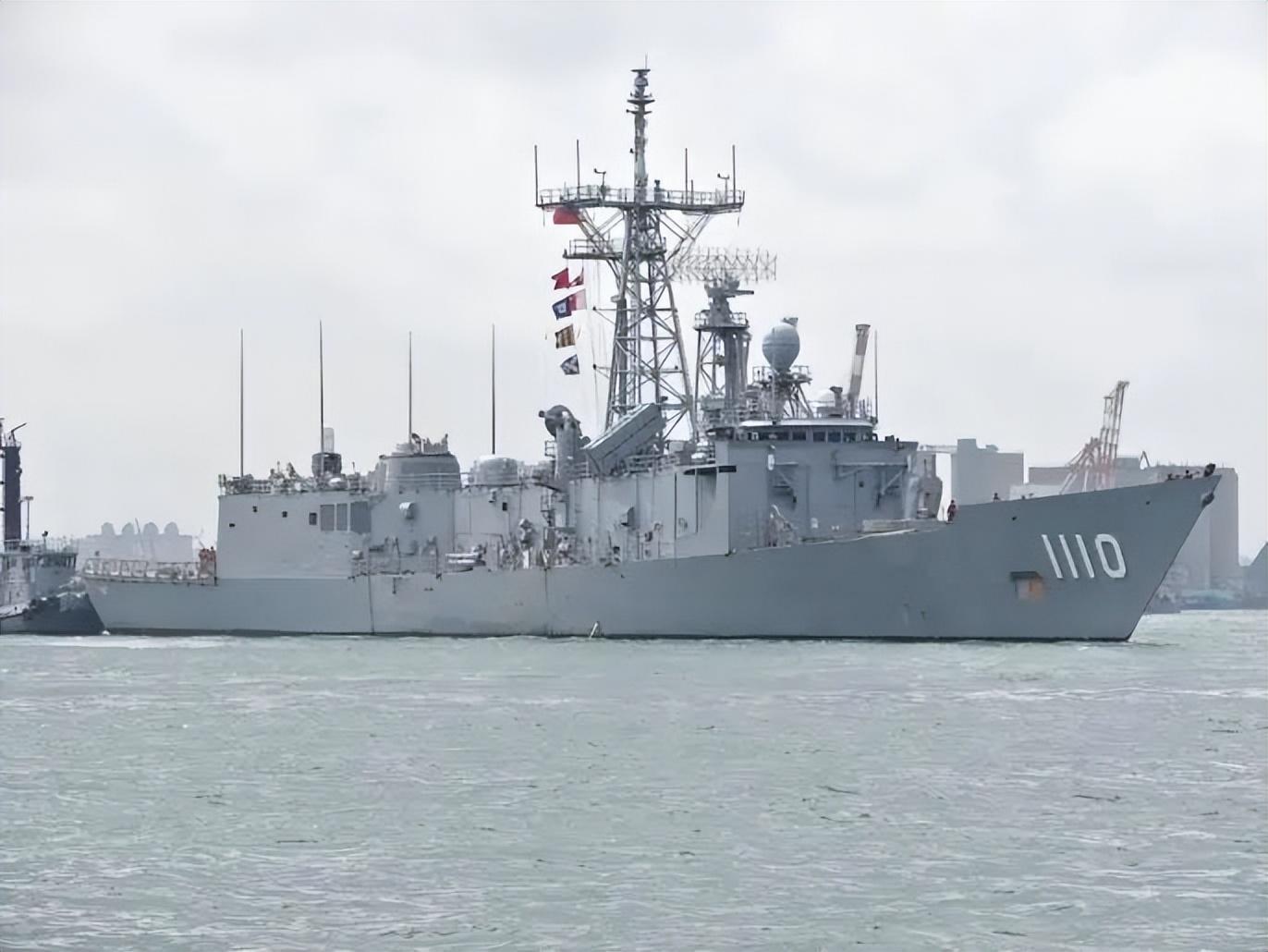 台湾省海军现役主力舰艇,都是精品,主打一个怀旧
