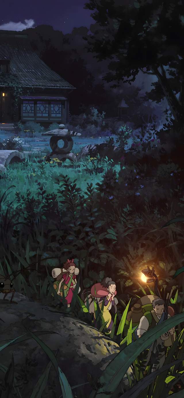 清新唯美插画壁纸,宫崎骏的治愈动漫世界