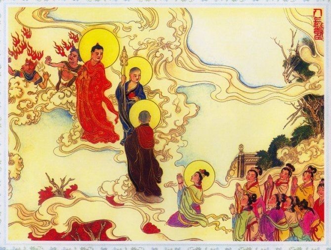 往生西方极乐世界的瑞相:身体柔软如棉,头顶门发热,面色红润,散发檀香