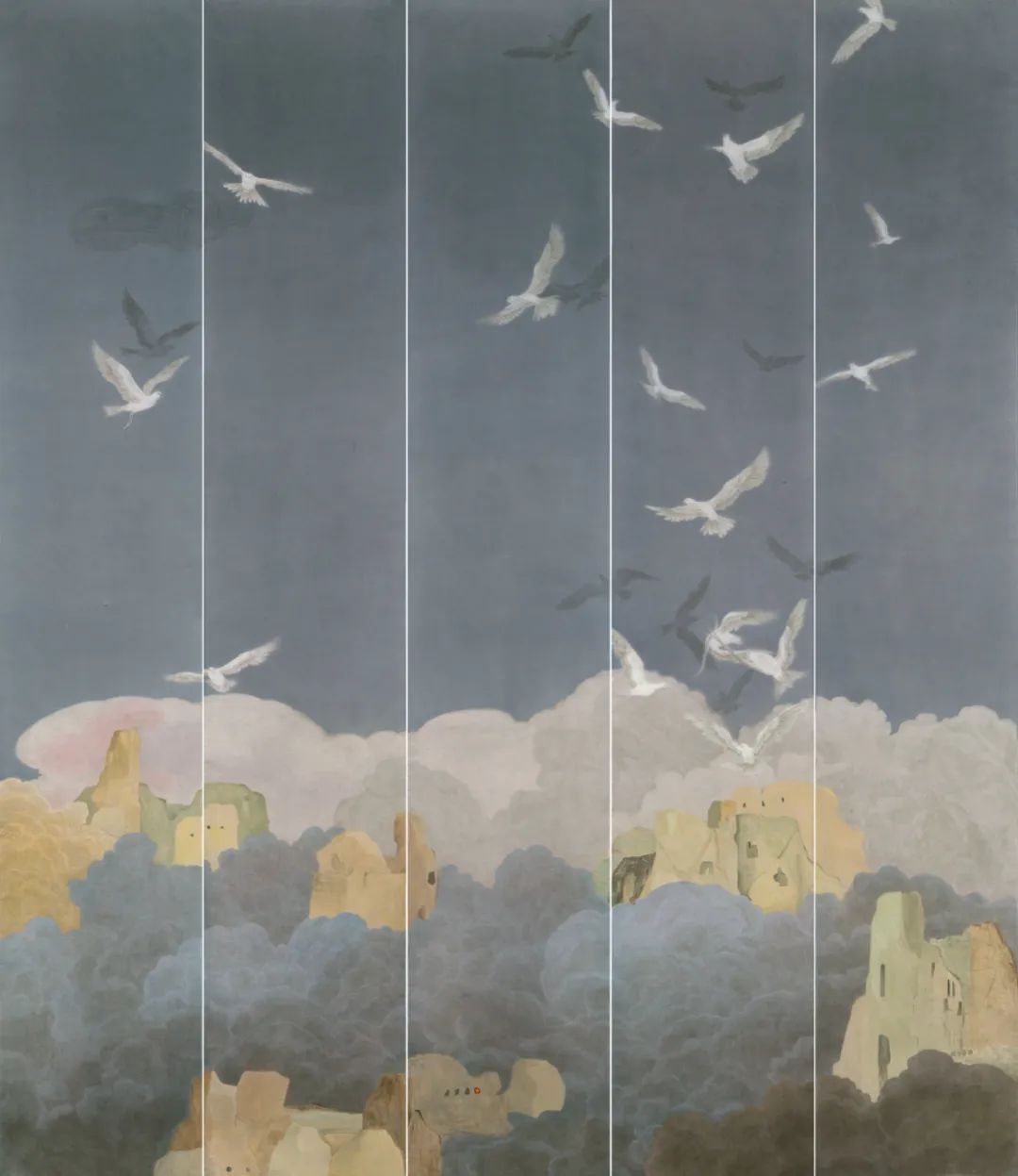 中国国家画院青年画院画家,孙超工笔画艺术作品