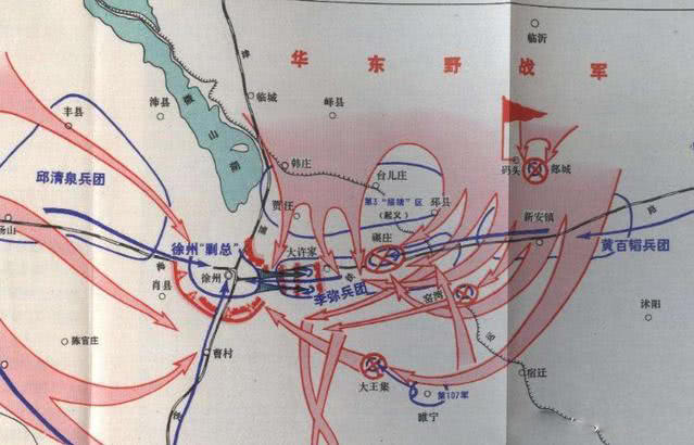 淮海战役!华野7纵以乱治乱,抢回了粟裕口中决定战机的4个小时