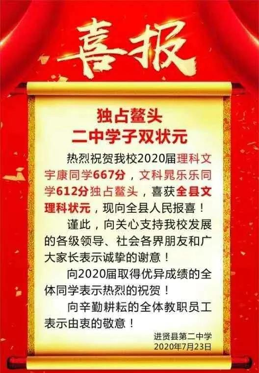 共创历史!2020年安义中学,进贤二中,新建一中,二中高考喜报!