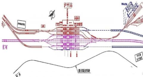 蓉遵高铁拟全线新建时速350公里高铁 泸州迎来第3条高铁