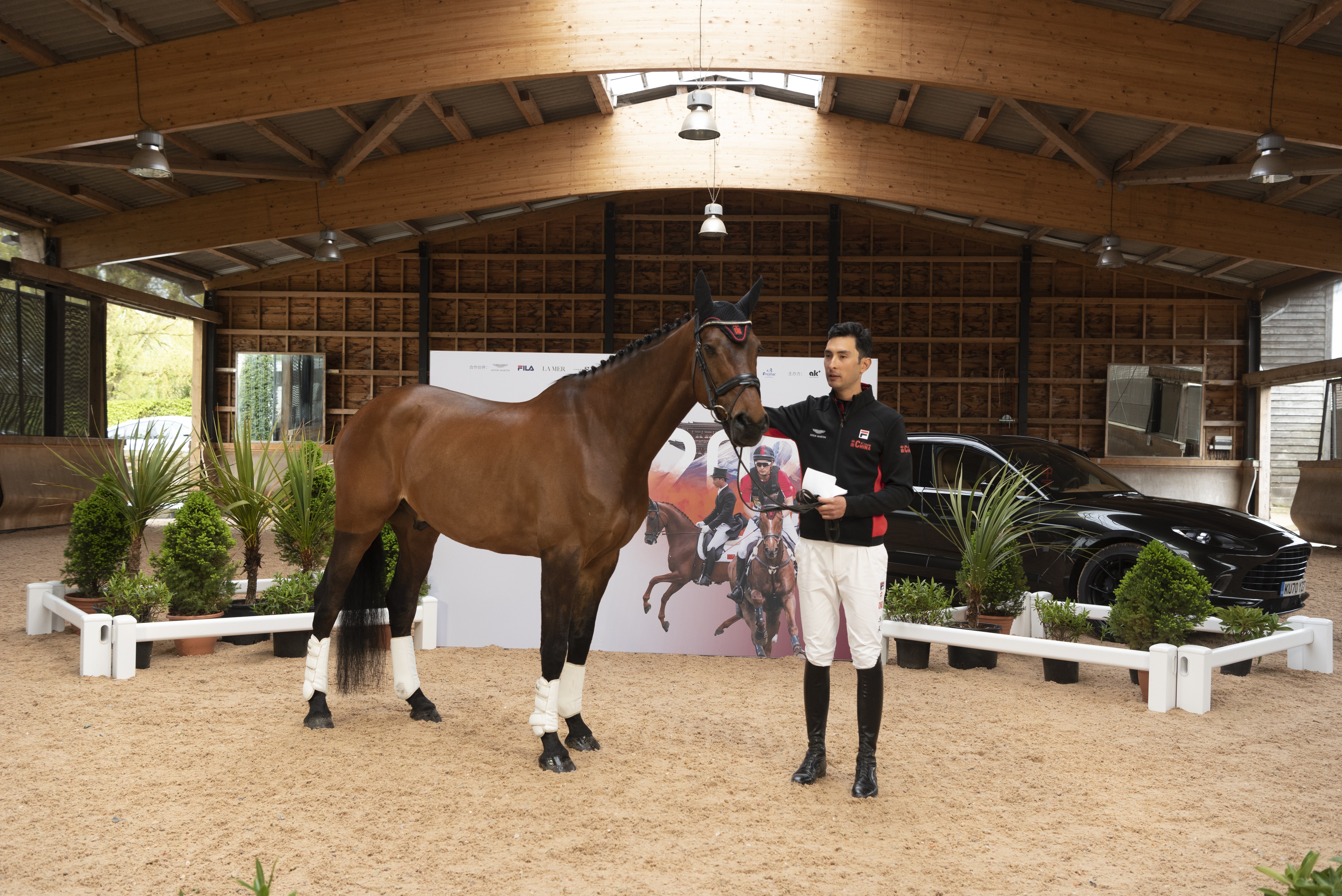 "新的印迹"——中国骑手华天宣布征战东京奥运口号