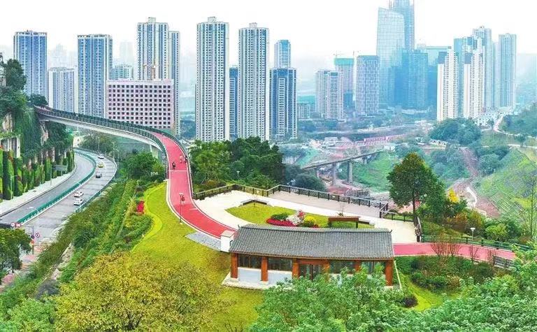 重庆山城步道又上新了一条新步道—大渡口重钢步道一期