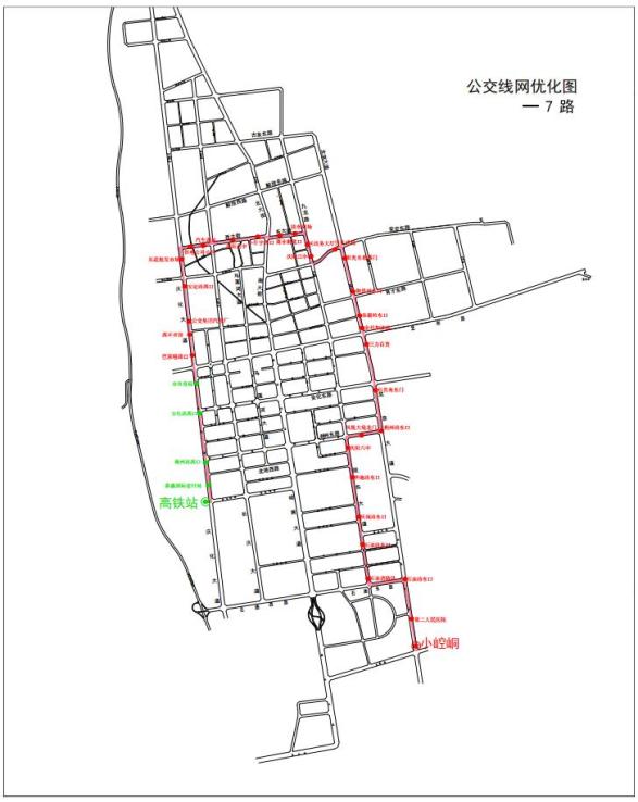 西峰城区公交线路图图片