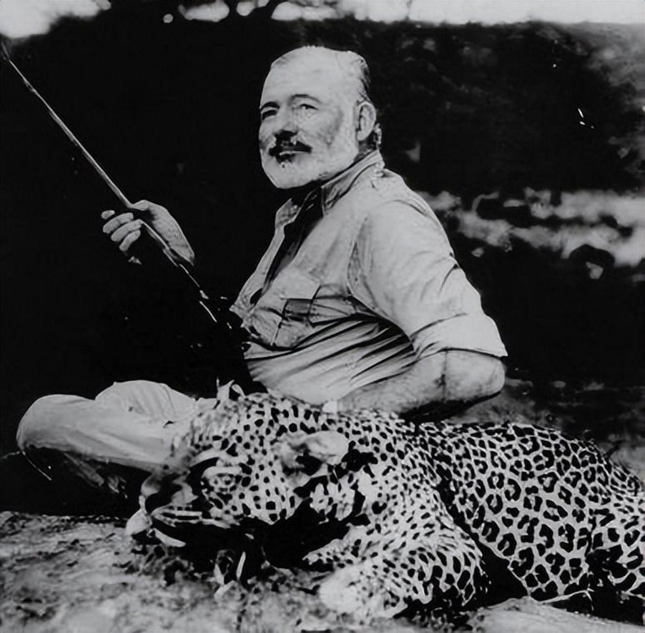 硬汉海明威:喝最烈的酒,泡最靓的妞,打最野的猎,钓最大的鱼  提起