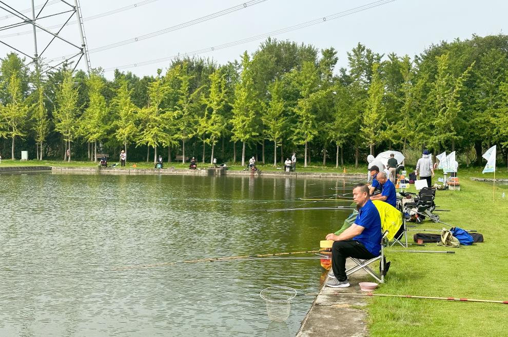 齐聚一"塘","鱼"乐无限,上海市残疾人钓鱼比赛在松江举办