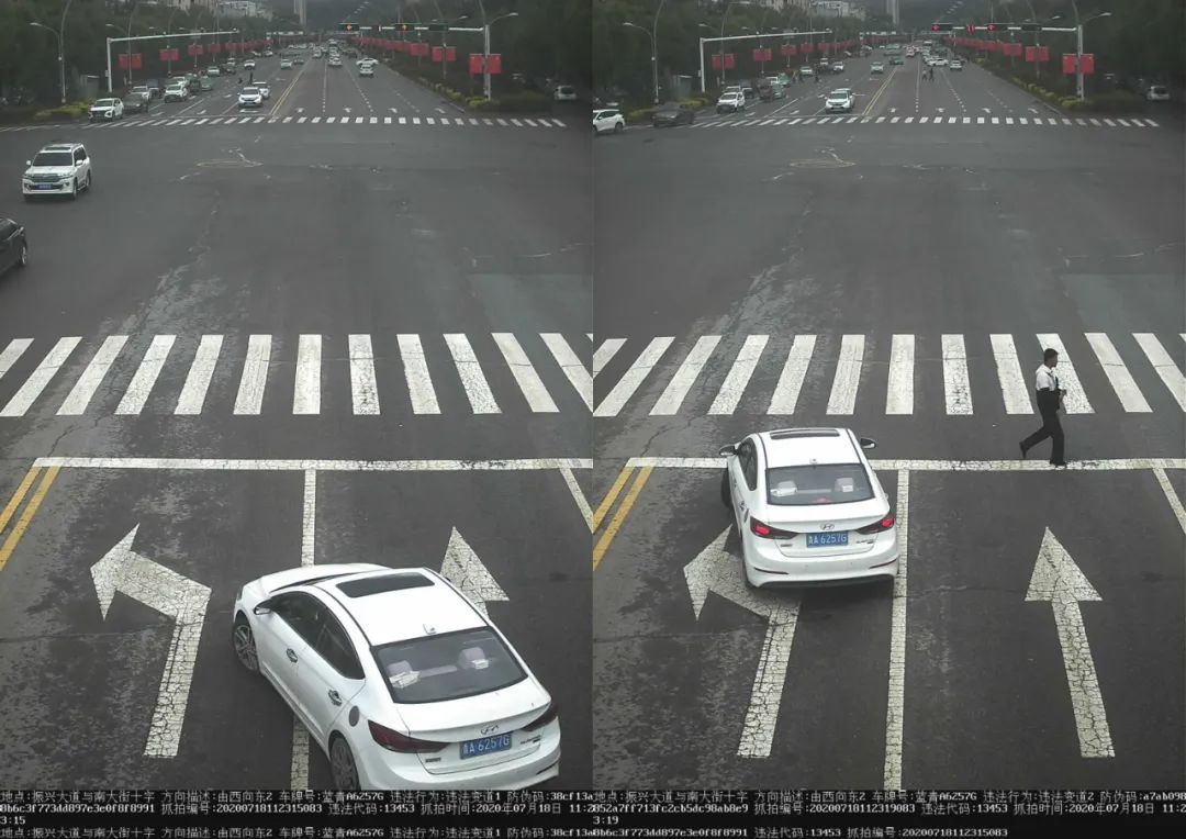 速来围观!135辆车被互助县电子警察抓拍