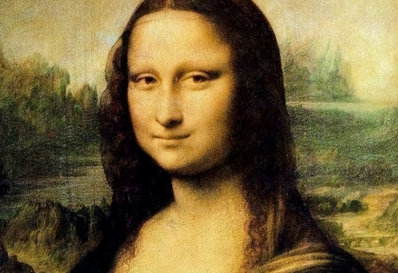 达芬奇名画放大10倍后,发现画中暗藏玄机,蒙娜丽莎微笑消失不见