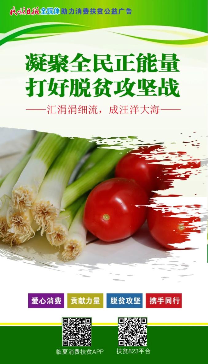 临夏人 您有一份"消费扶贫"公益广告,请查收!