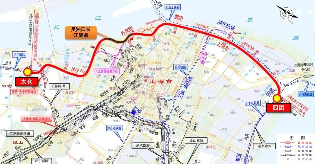 沪通铁路二期图片