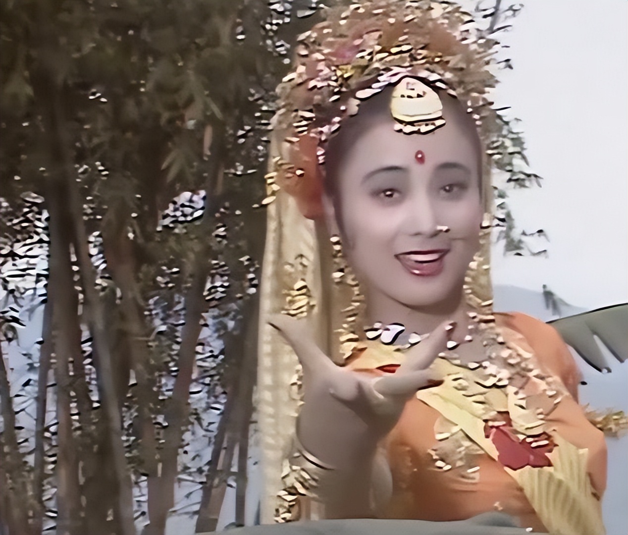 《东方新秀李玲玉》,到1987年参演《西游记》时,已经名噪一时