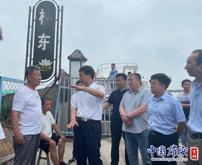 田金昌,刘树军调研检查防汛备汛工作