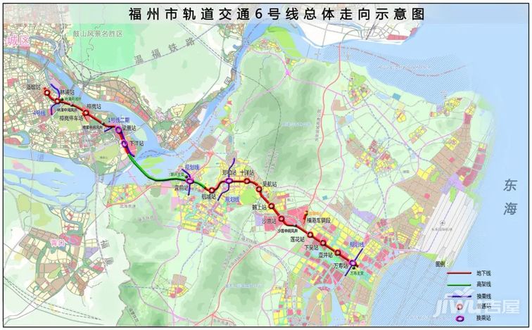 福州在建地铁进展及福州第三轮地铁规划线路解读