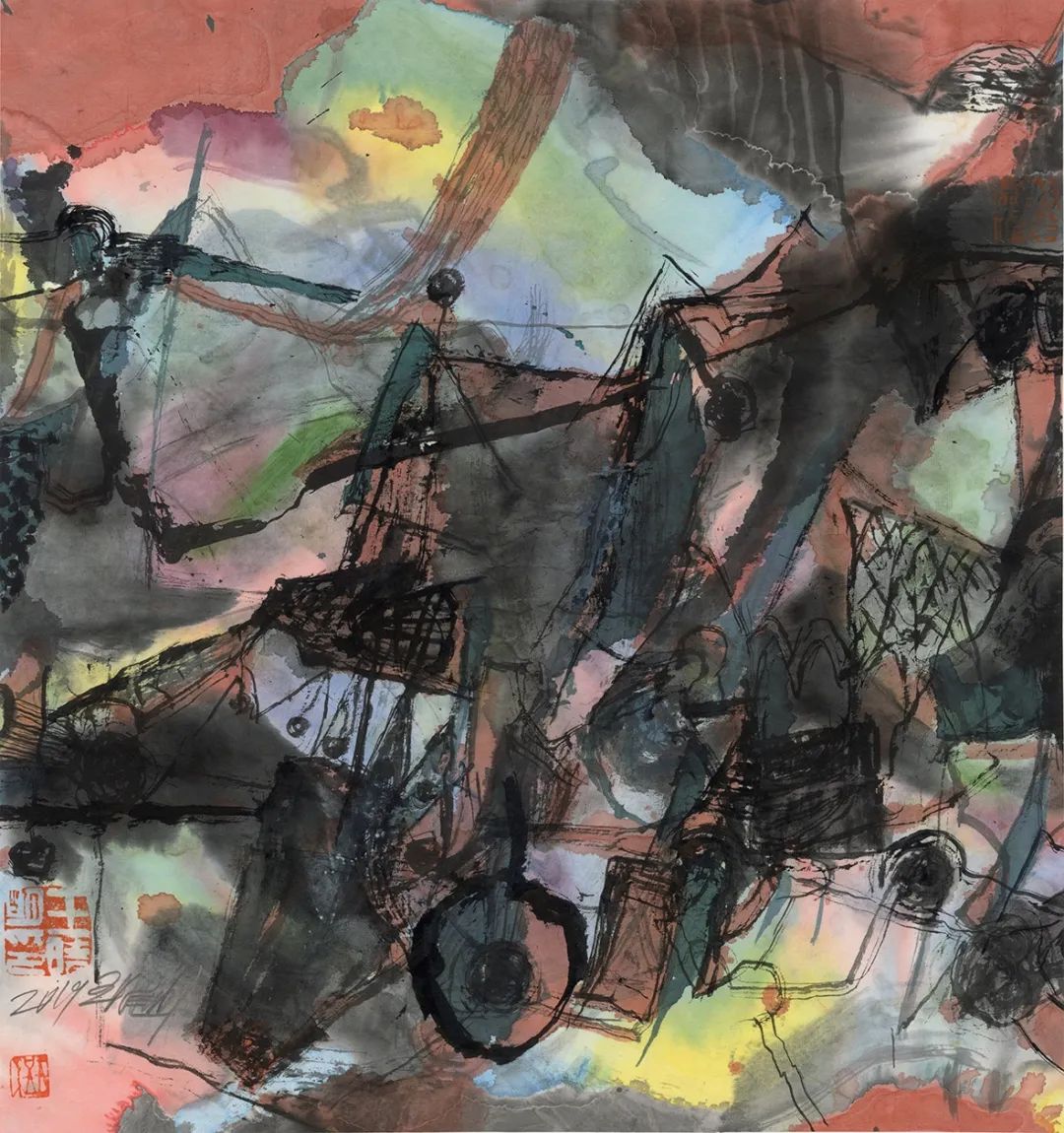 中国美术学院王晓明教授绘画作品欣赏