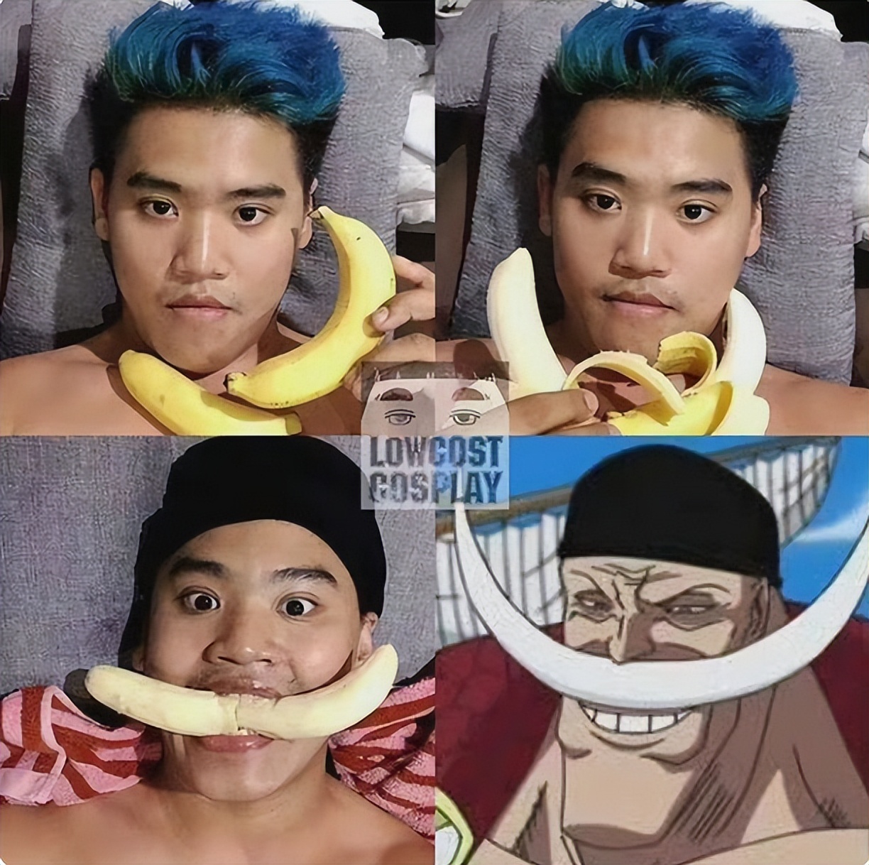 泰国小哥还原《海贼王》角色,你应该想不到这个东西也能被cos
